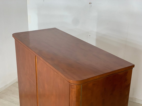 Image 1 of Mid Century linnenkast kledingkast vintage