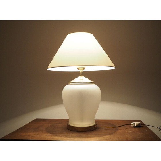 Image 1 of Glazen tafellamp uit Mid Century, Italië 1960