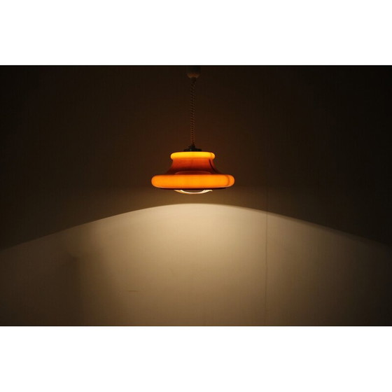 Image 1 of Mid-eeuwse verstelbare hanglamp, Tsjecho-Slowakije 1970