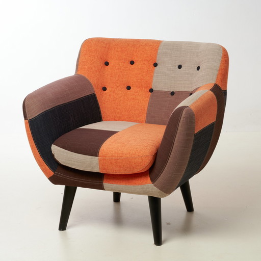 Retro En Kleurrijk Fauteuil