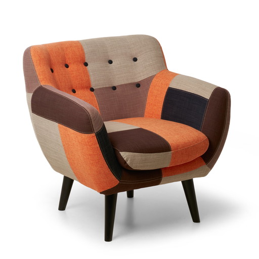 Retro En Kleurrijk Fauteuil