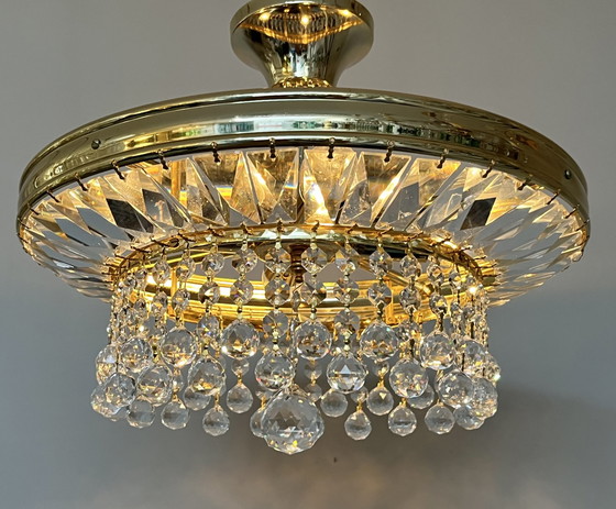 Image 1 of GEMERKTE SWAROVSKI STRASS KRISTALLEN Plafoniere hanglamp 