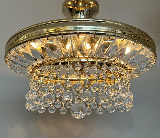 Image 1 of GEMERKTE SWAROVSKI STRASS KRISTALLEN Plafoniere hanglamp 