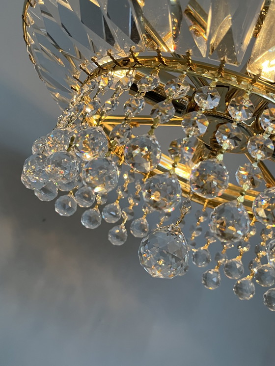 Image 1 of GEMERKTE SWAROVSKI STRASS KRISTALLEN Plafoniere hanglamp 