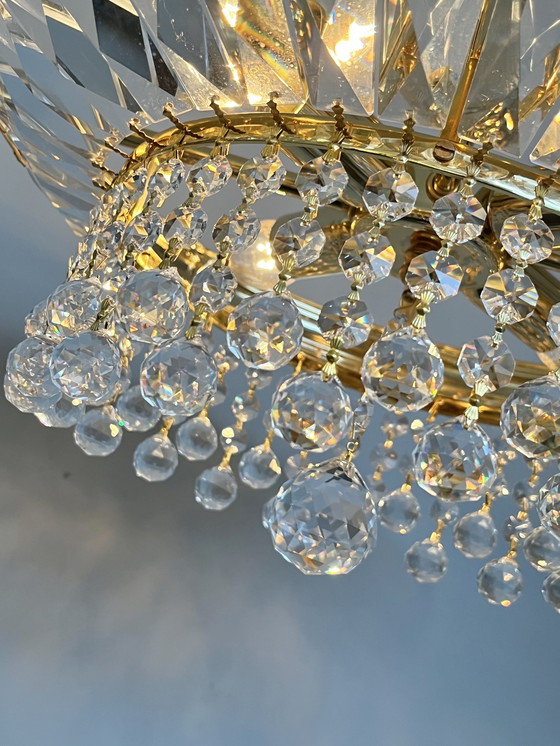 Image 1 of GEMERKTE SWAROVSKI STRASS KRISTALLEN Plafoniere hanglamp 