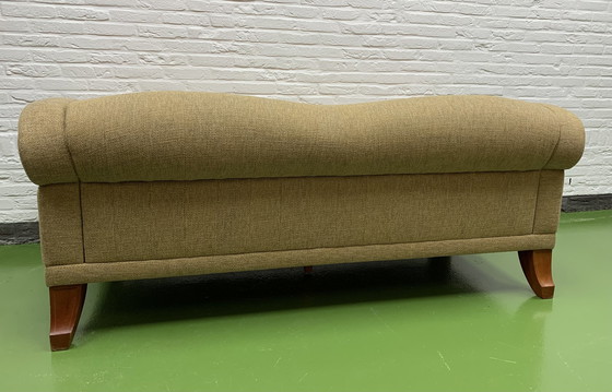 Image 1 of Giorgetti Ovis design bank + fauteuil Refurbished