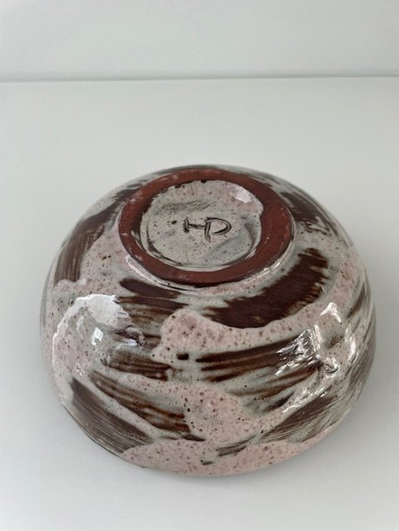 Image 1 of Keramieken Vintage Schaal Henk Potters Sterrenbeeld 'Vissen"