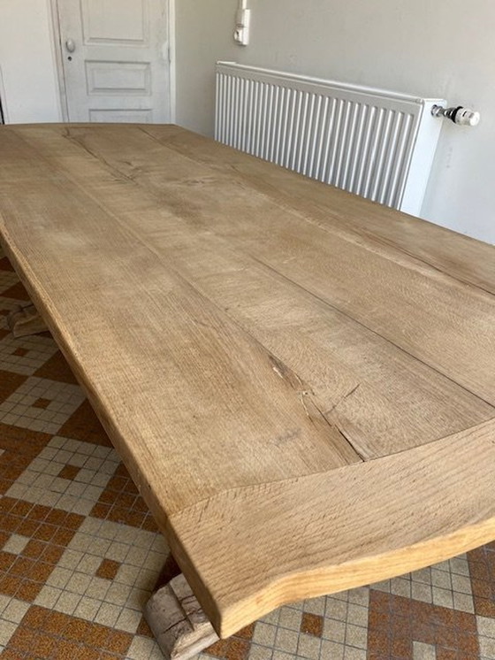 Image 1 of Kloostertafel Ruw Eiken