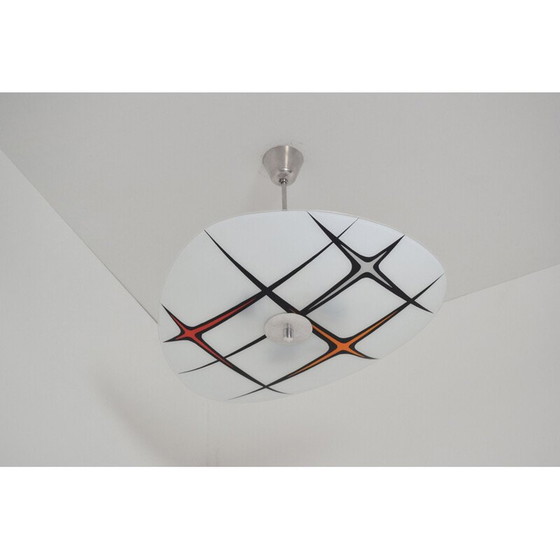 Image 1 of Vintage glazen ophanging van Napako 1970