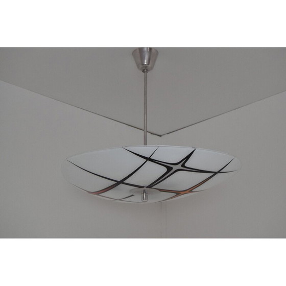 Image 1 of Vintage glazen ophanging van Napako 1970