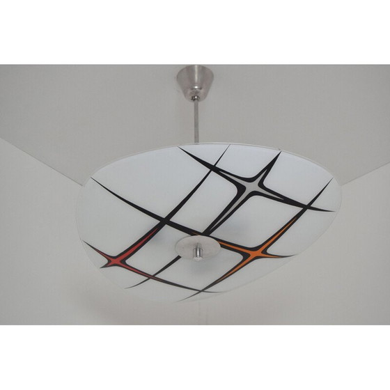 Image 1 of Vintage glazen ophanging van Napako 1970