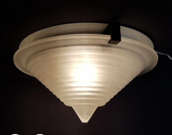 Image 1 of Vintage Plafondlamp - Wandlamp - Memphis-Stijl, Zweden 1997.