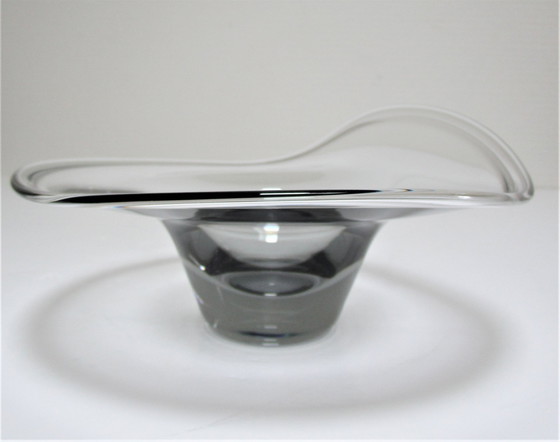 Image 1 of Schaal Vicke Linstrand Kosta Gestempeld glas