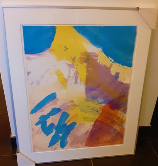 Jan Cremer - Kaukasus zeefdruk