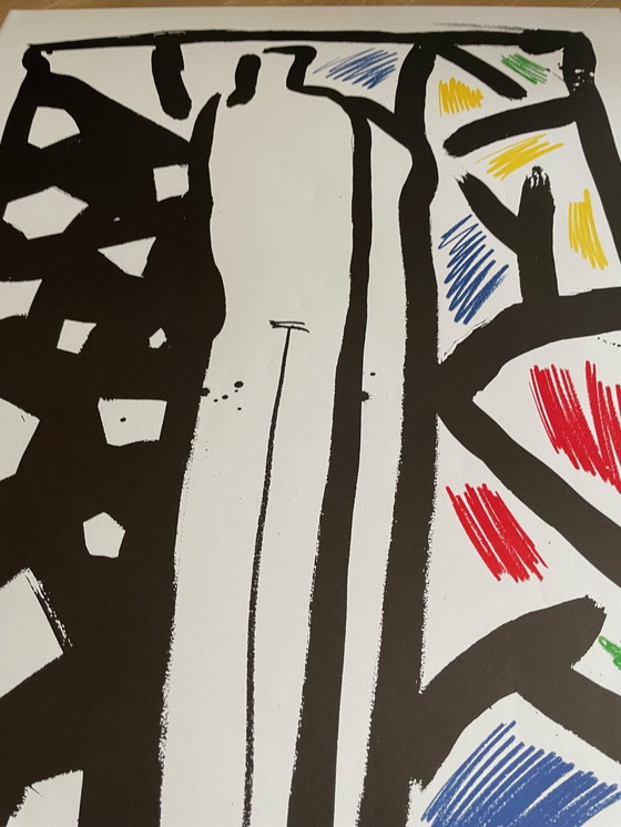 Image 1 of Aki Kuroda, Galerie Adrien Maeght, Copyright 1986 Adrien Maeght, Impriemerie Arte, Gedrukt in Frankrijk