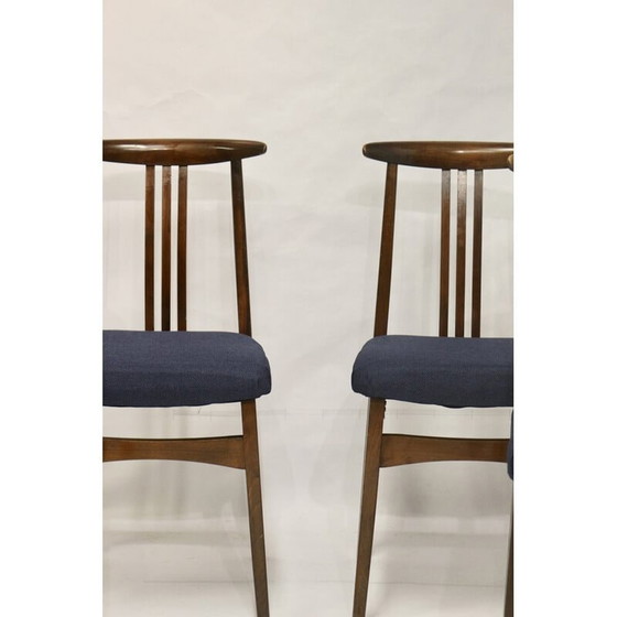 Image 1 of Set van 4 vintage stoelen van M. Zieliński, 1960-1970