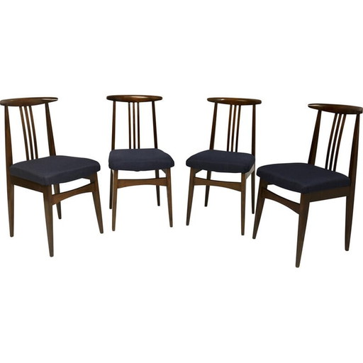 Set van 4 vintage stoelen van M. Zieliński, 1960-1970