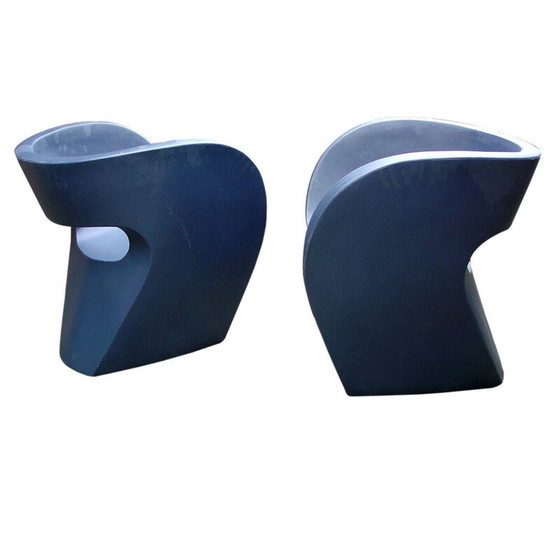 Image 1 of Paar vintage albert fauteuils van Ron Arad Moroso, Italië 2000