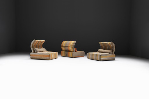 Zeldzame Voyage Immobile 'Carpe Diem' Sofa Door Studio Roche Bobois Voor Roche Bobois