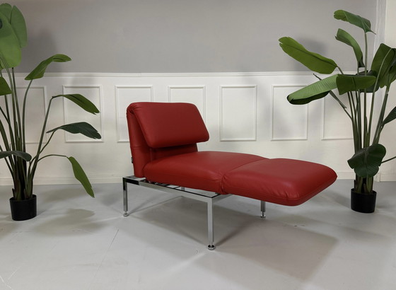 Image 1 of Brühl Roro Kleine lederen sofa relax fauteuil tentoonstellingsstuk