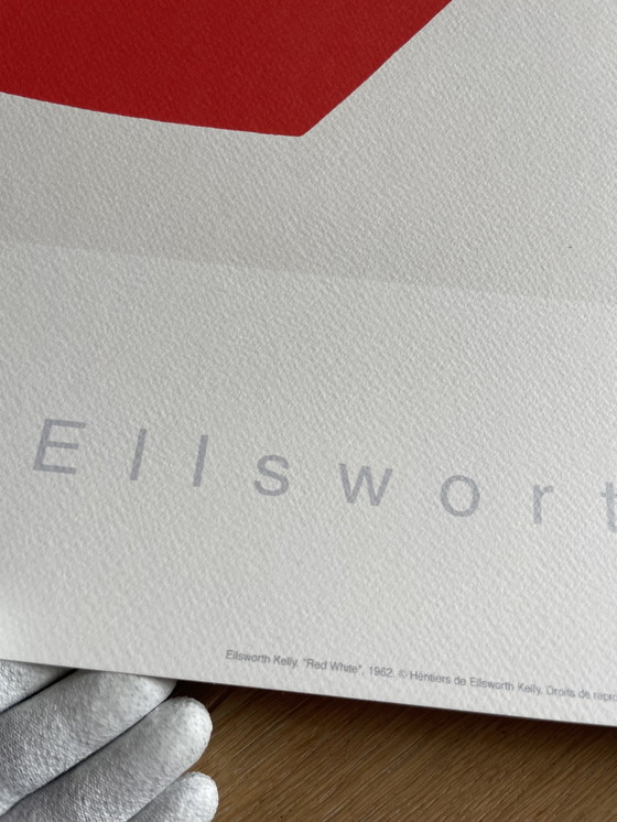 Image 1 of Ellsworth Kelly (1923-2015), Rood Wit, 1962, Copyright Hèritieres De Ellsworth Kelly, Sabam België 2004, Gedrukt in België
