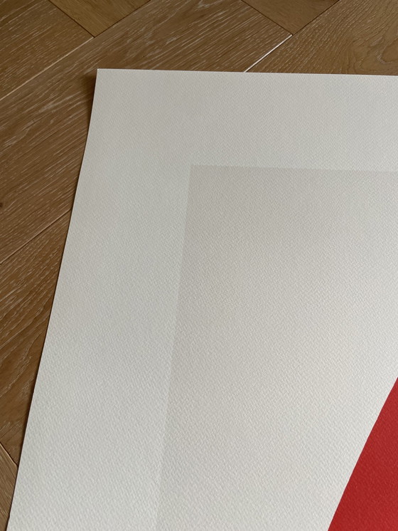 Image 1 of Ellsworth Kelly (1923-2015), Rood Wit, 1962, Copyright Hèritieres De Ellsworth Kelly, Sabam België 2004, Gedrukt in België