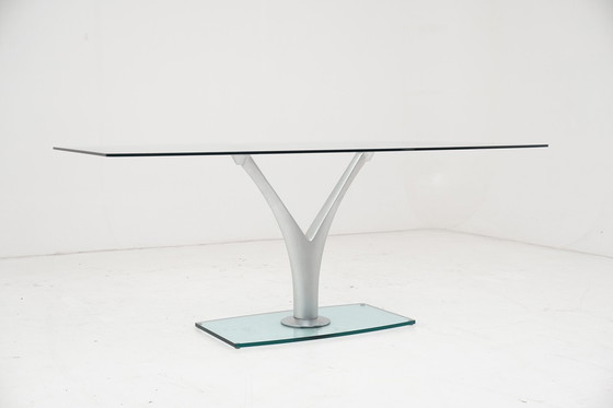 Image 1 of Rolf Benz 1210 eettafel glazen tafel