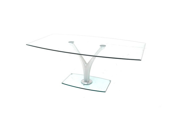 Image 1 of Rolf Benz 1210 eettafel glazen tafel