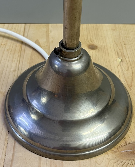 Image 1 of Vintage chromen pendant hanglamp