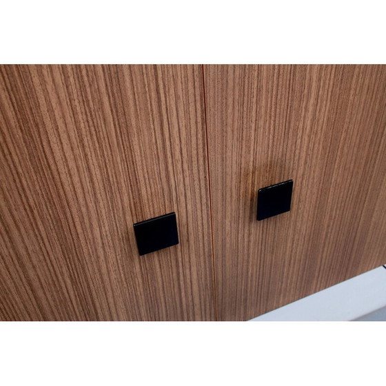 Image 1 of Vintage formica wandkast met dubbele deur, 1960