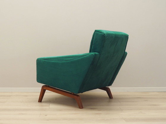 Image 1 of Groene fauteuil, Deens ontwerp, 1970S, Productie: Denemarken