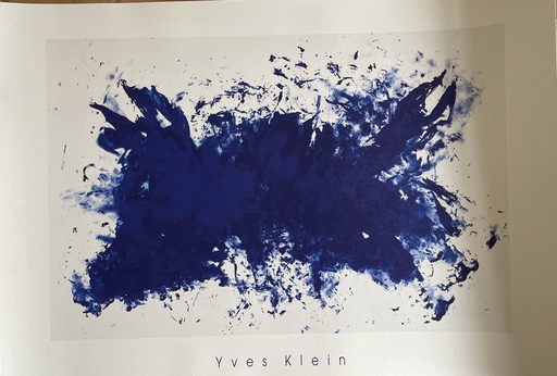 Yves Klein (1928-1962), Hommage A Tennessee Williams,1960, Copyright Sabam Belgique 2000, Gedrukt in Italië