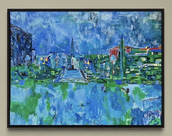 Image 1 of Peter Waterschoot 1969-2022 Prachtig impressionistisch schilderij