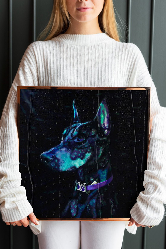 Image 1 of Limited Edition - Echelon Beast X Louis Vuitton | 100X100 Cm | 2025 (Ori, 1983)