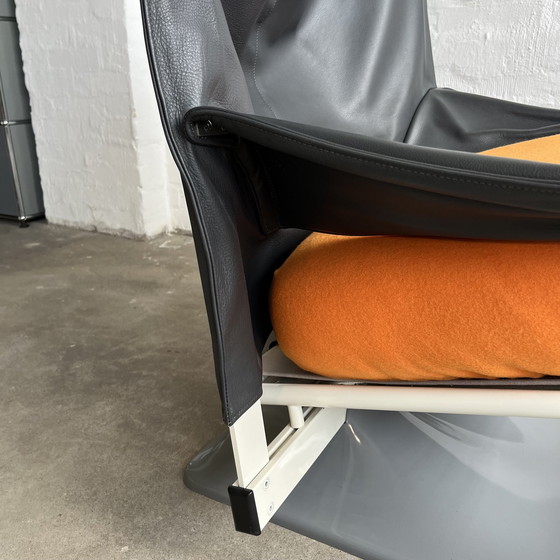 Image 1 of Cassina - Aeo fauteuil - Zwart/grijs - Top staat