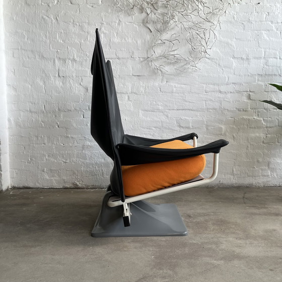 Image 1 of Cassina - Aeo fauteuil - Zwart/grijs - Top staat