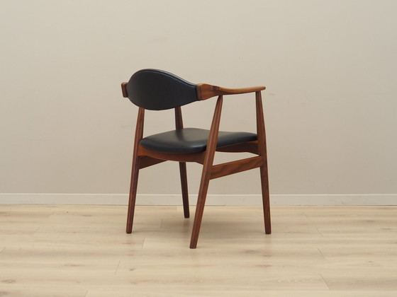 Image 1 of Set van zes teakhouten stoelen, Deens ontwerp, 1970S, Vervaardiging: Farstrup Møbler