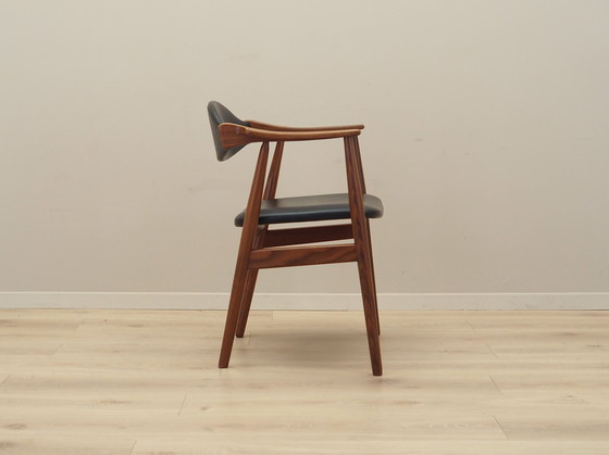 Image 1 of Set van zes teakhouten stoelen, Deens ontwerp, 1970S, Vervaardiging: Farstrup Møbler