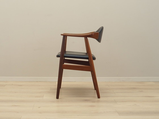 Image 1 of Set van zes teakhouten stoelen, Deens ontwerp, 1970S, Vervaardiging: Farstrup Møbler