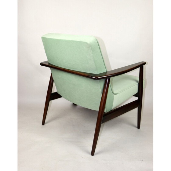 Image 1 of Vintage lichtgroene Gfm63 fauteuil van J.Kedziorek, 1970