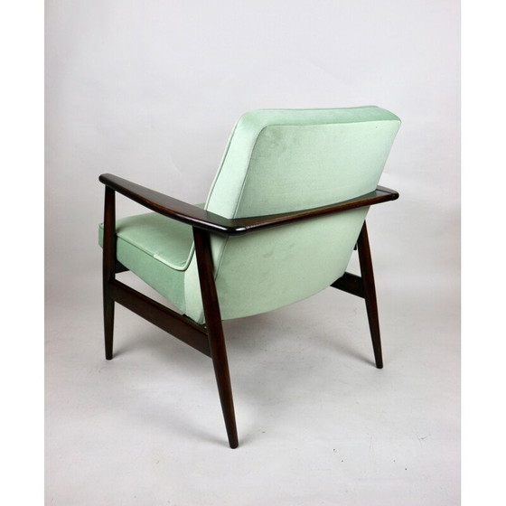 Image 1 of Vintage lichtgroene Gfm63 fauteuil van J.Kedziorek, 1970