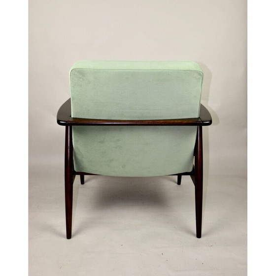 Image 1 of Vintage lichtgroene Gfm63 fauteuil van J.Kedziorek, 1970