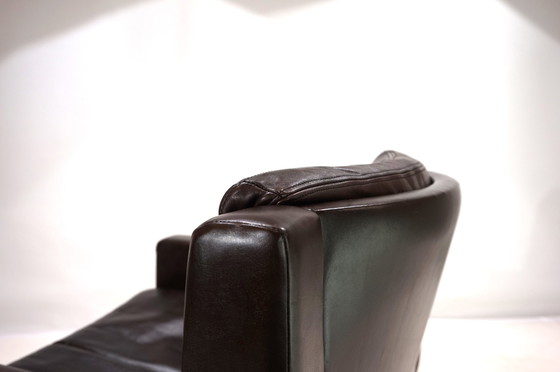 Image 1 of Robert Haussmann Rh201 Leren Fauteuil Voor De Sede, 1960