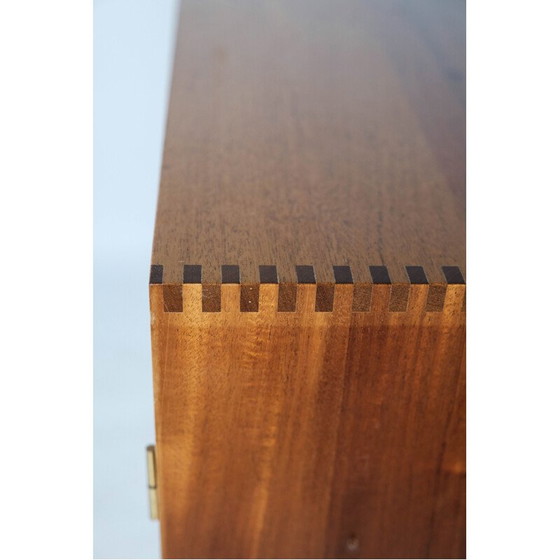 Image 1 of Vintage licht mahoniehouten kast van Søborg Furniture, Denemarken 1960