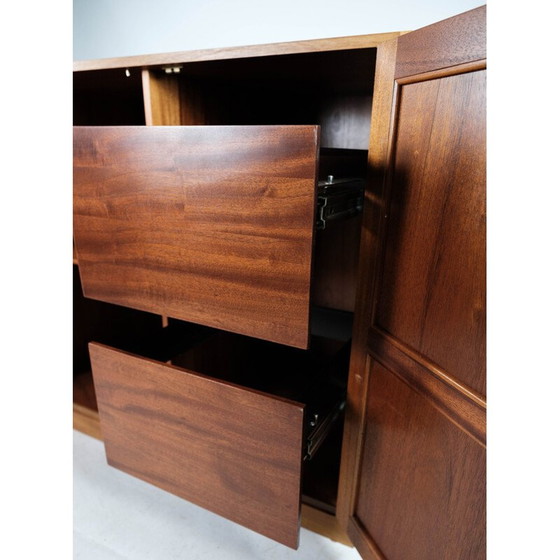Image 1 of Vintage licht mahoniehouten kast van Søborg Furniture, Denemarken 1960