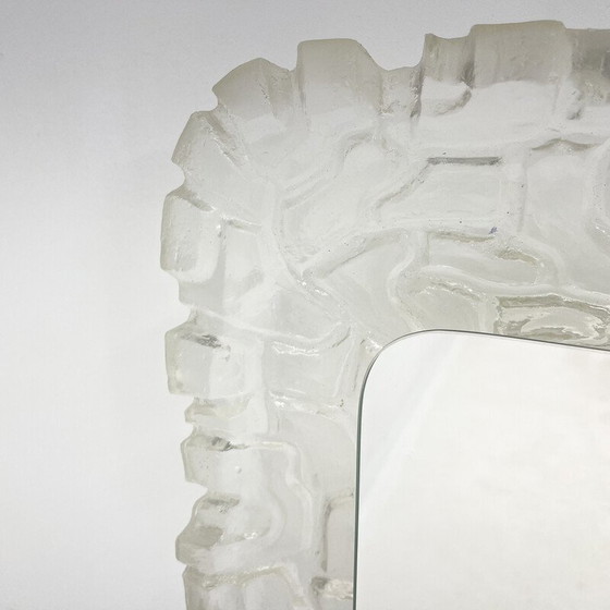 Image 1 of Vintage verlichte spiegel van Erco Lucite, 1960-1970
