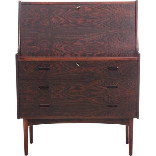 Scandinavisch vintage secretaire in Rio palissander van Arne Wahl Iversen