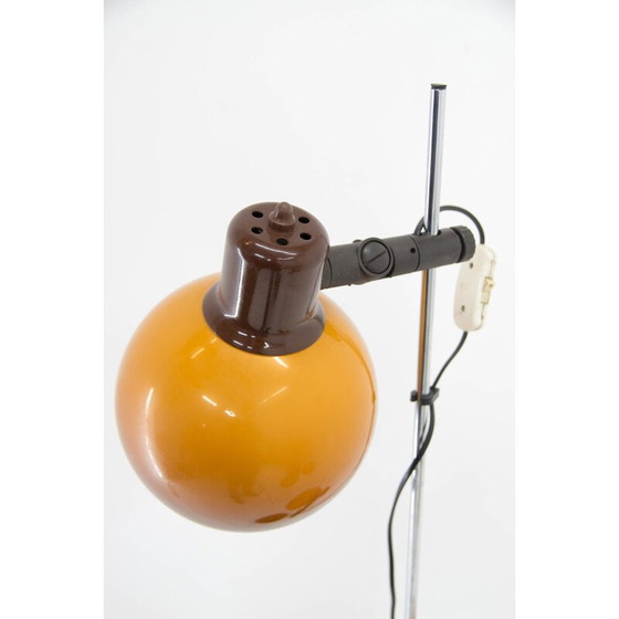 Image 1 of Set van vintage vloerlamp en kroonluchter, Hongarije 1960