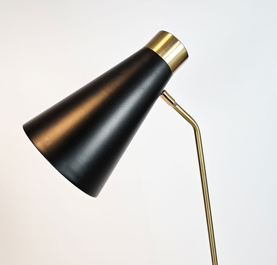 Image 1 of Kare design - model 'Richmond black' - vloerlamp - zwart - goud - 2020