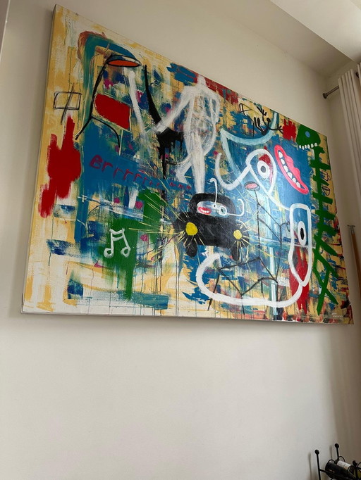 Schilderij Canvas 2,9M X 1,7M 